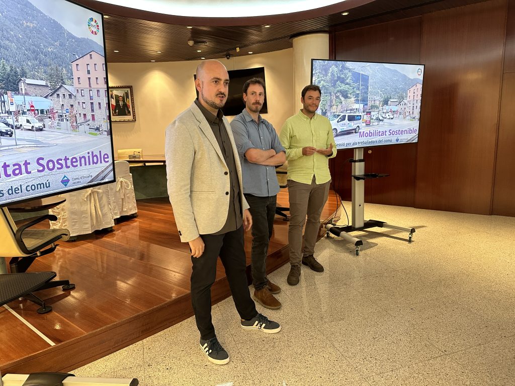 Presentació Pla de Mobilitat Sostenible per al Personal nEncamp BMS